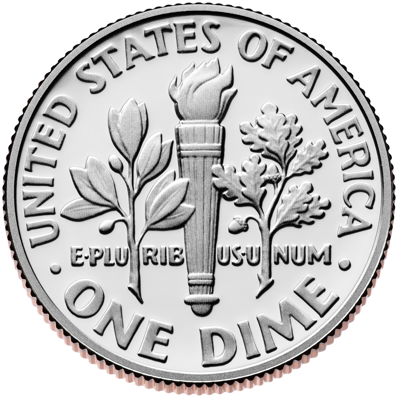 Dime reverse